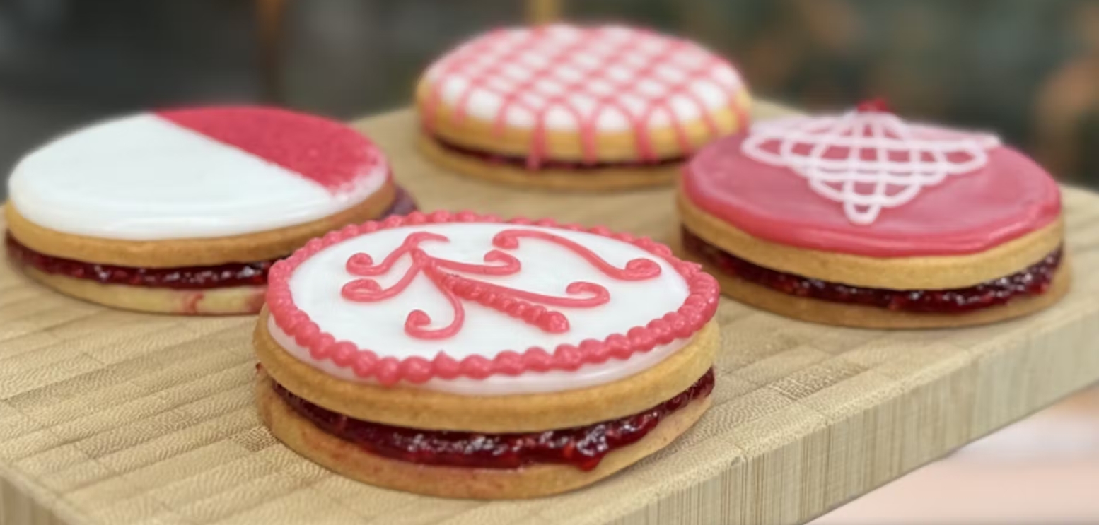 Hindbærsnitter Klassiske